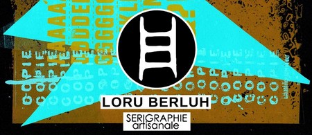 bannière loru berluh sérigraphie