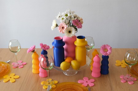 Vases, soliflores et sous-verre été 2025