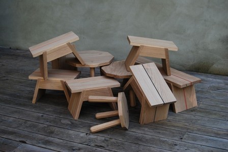 Takcréation, petit mobilier en bois